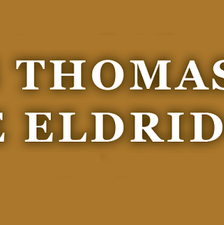 RS Thomas and ME Eldridge Society
