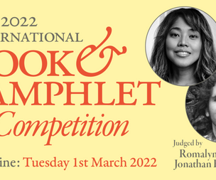 The 2022 International Book & Pamphlet Competition - March 1st