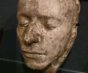 Writ in water, preserved in plaster - how Keats' death mask became a c
